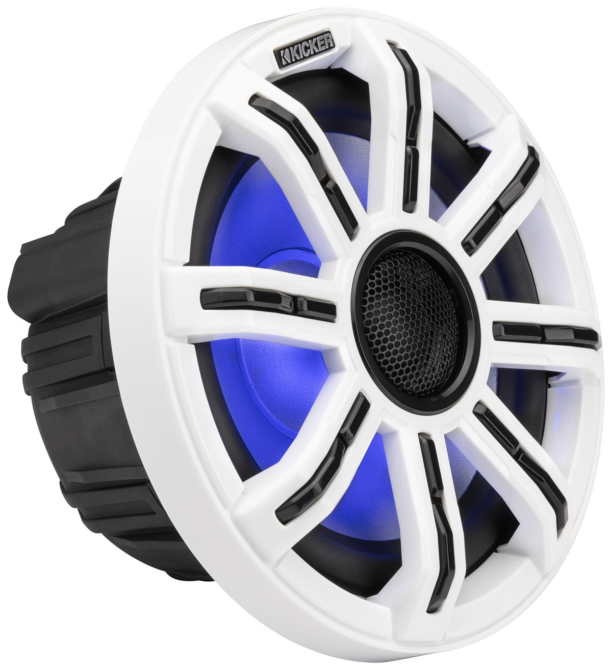 Pair KICKER 51MSC8 MSC84 8" 400 Watt Premium Marine Boat Speakers 4-Ohm