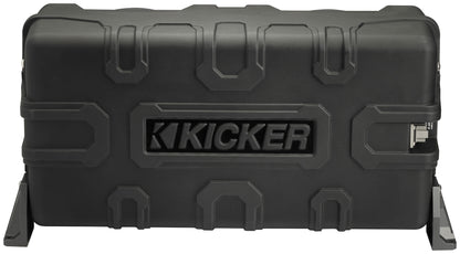 KICKER 51MWLE104 Dual 10" 400w Marine Boat Loaded Subwoofers in Enclosure Box