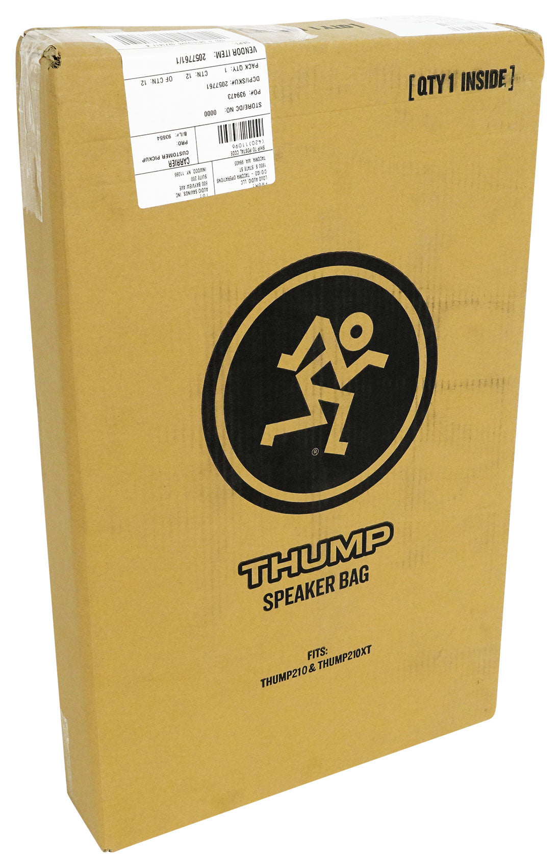 Mackie Thump 10 inch Bag Carry Case for Thump210/Thump210XT Speakers