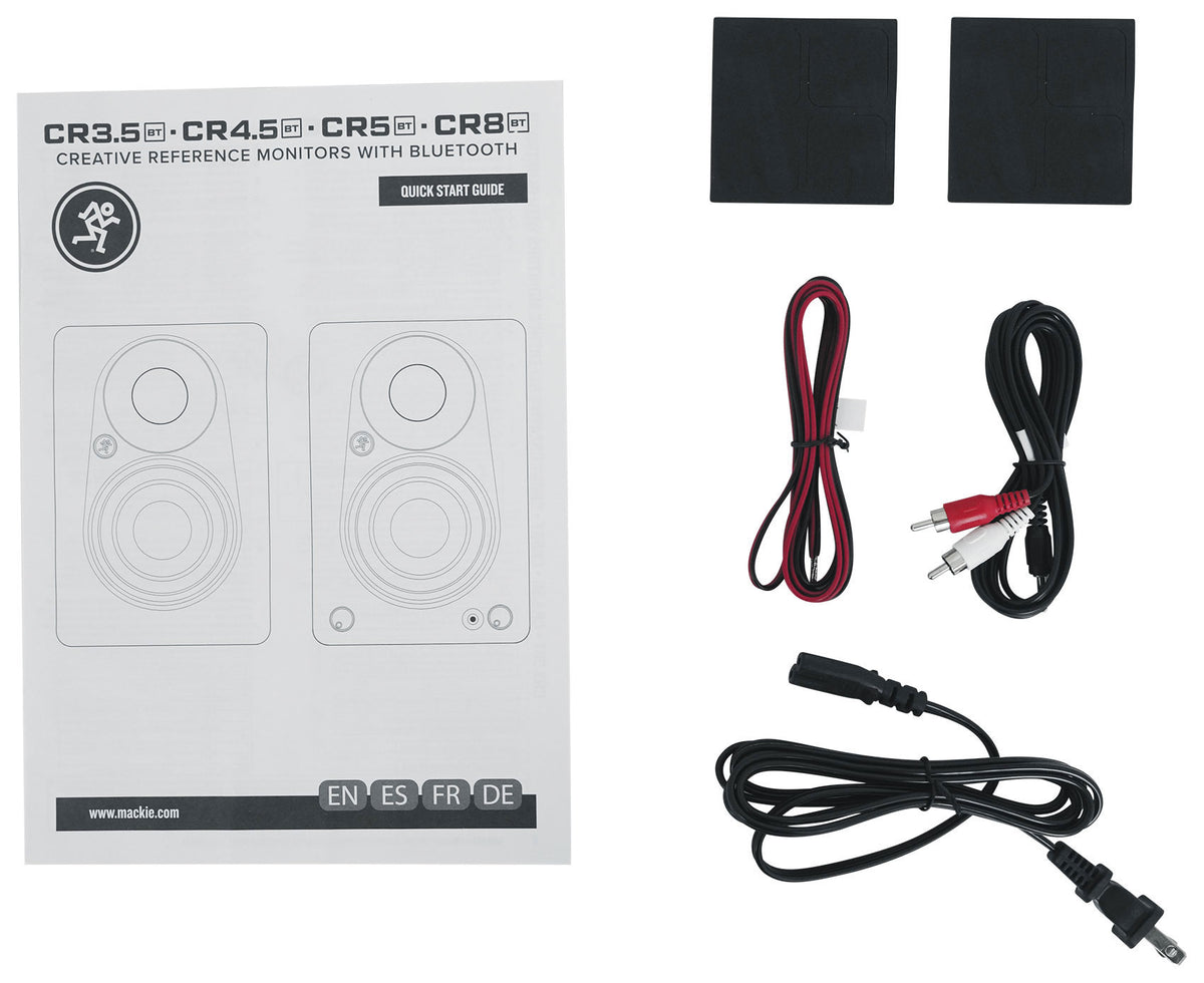 Mackie CR8BT 8" Powered Studio Monitors Speakers w/ Tone Control/Bluetooth