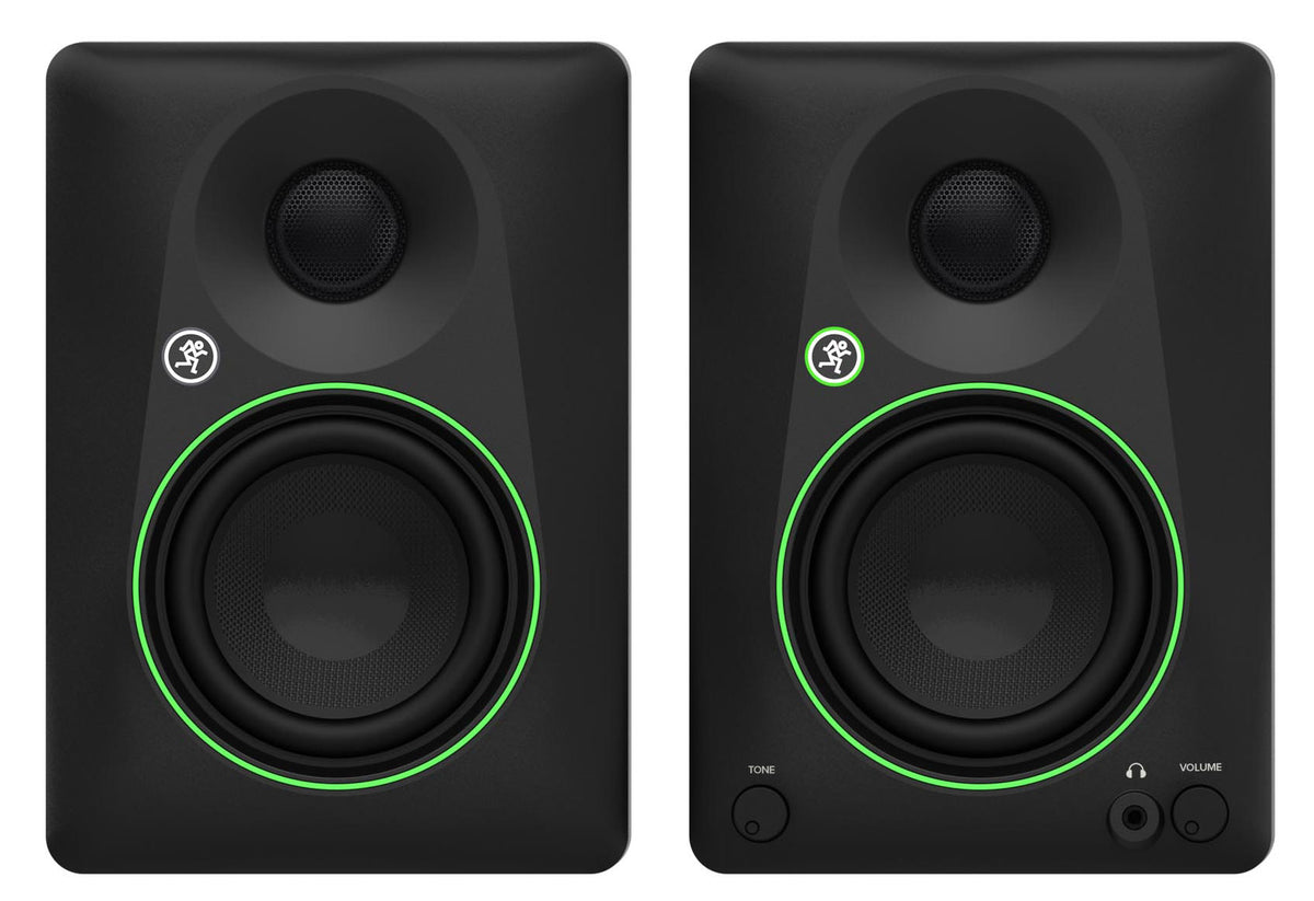 Mackie CR4.5 4.5" Powered Studio Monitors Speakers w/ Tone Control