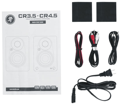 Mackie CR4.5 4.5" Powered Studio Monitors Speakers w/ Tone Control