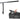 Rockville ACC-B Folding T-Bar For 35MM Pole Mount Speaker/Lighting Stand