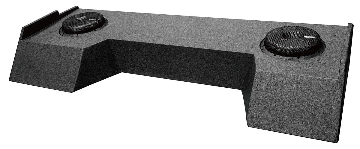 Memphis Audio MJME19RAM8D1 V2 Dual 8" Subs+Enclosure Fits 2019 & Up RAM Crew Cab