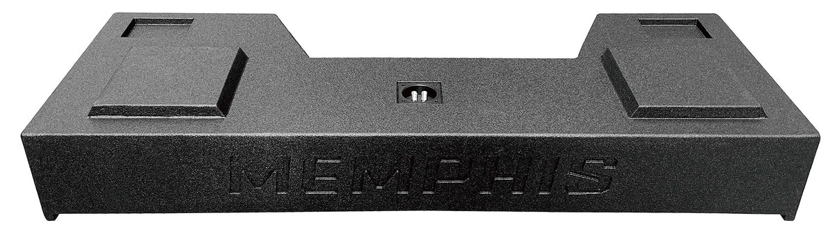 Memphis Audio MJME19RAM8D1 V2 Dual 8" Subs+Enclosure Fits 2019 & Up RAM Crew Cab