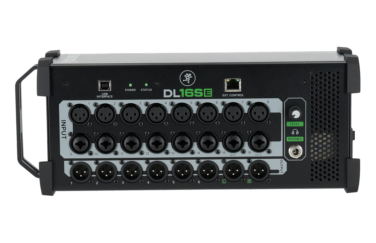 Mackie DL16SE 16-Channel Digital Rack Mixer w/Onyx+ Preamps+16x16 Interface