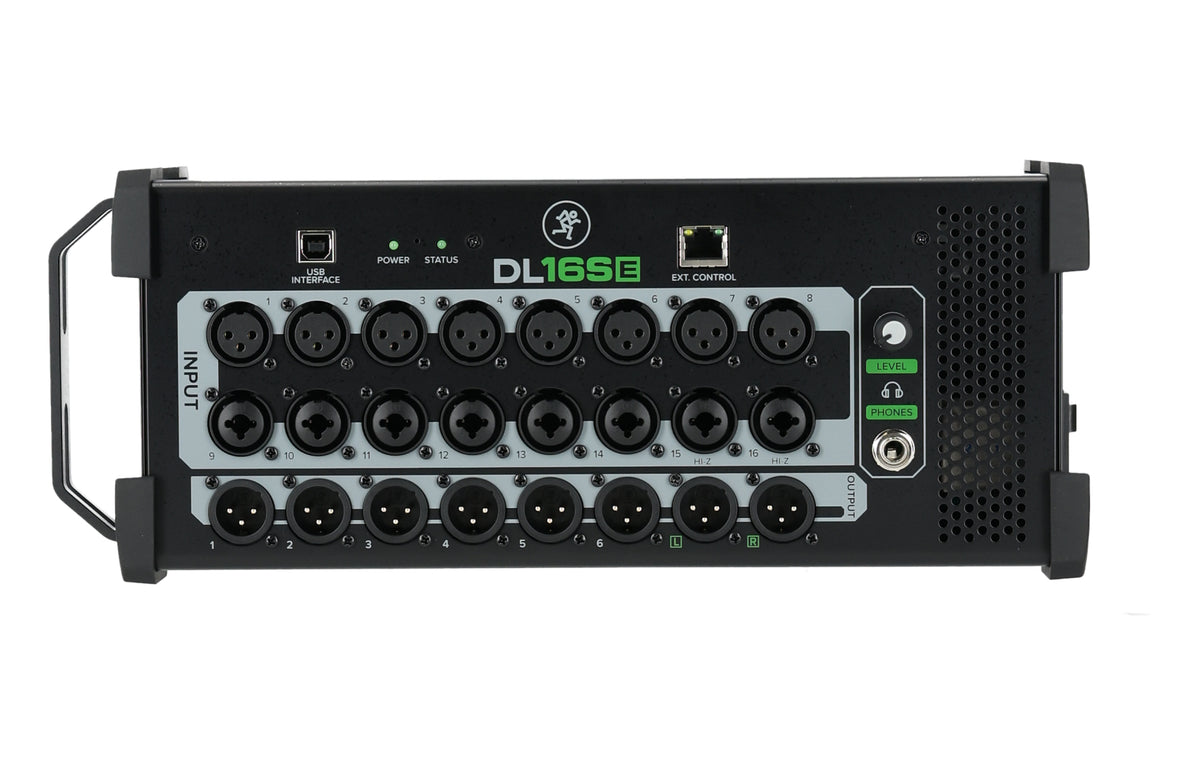 Mackie DL16SE 16-Channel Digital Rack Mixer w/Onyx+ Preamps+16x16 Interface