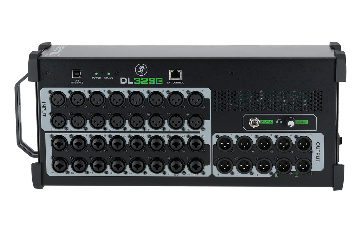 Mackie DL32SE 32-Channel Digital Rack Mixer w/Onyx+ Preamps+32x32 Interface