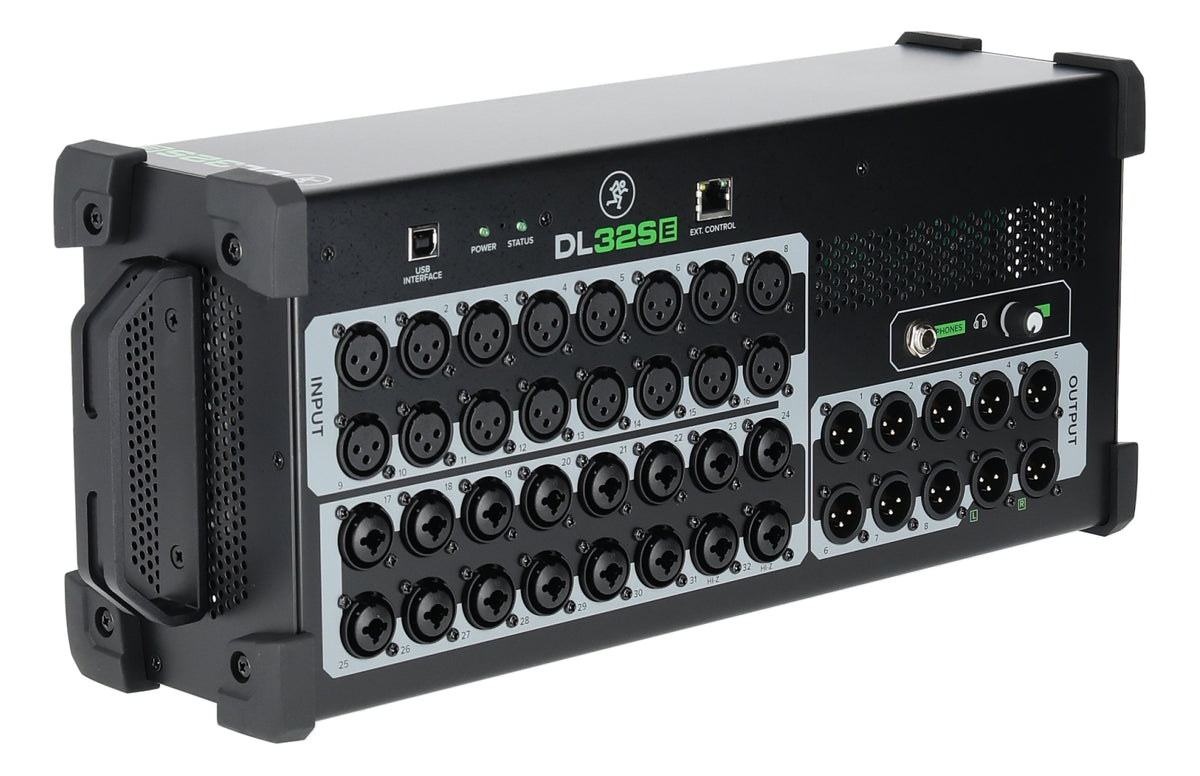 Mackie DL32SE 32-Channel Digital Rack Mixer w/Onyx+ Preamps+32x32 Interface