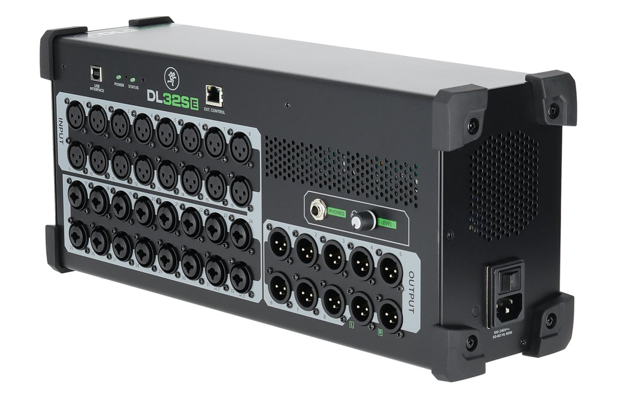 Mackie DL32SE 32-Channel Digital Rack Mixer w/Onyx+ Preamps+32x32 Interface