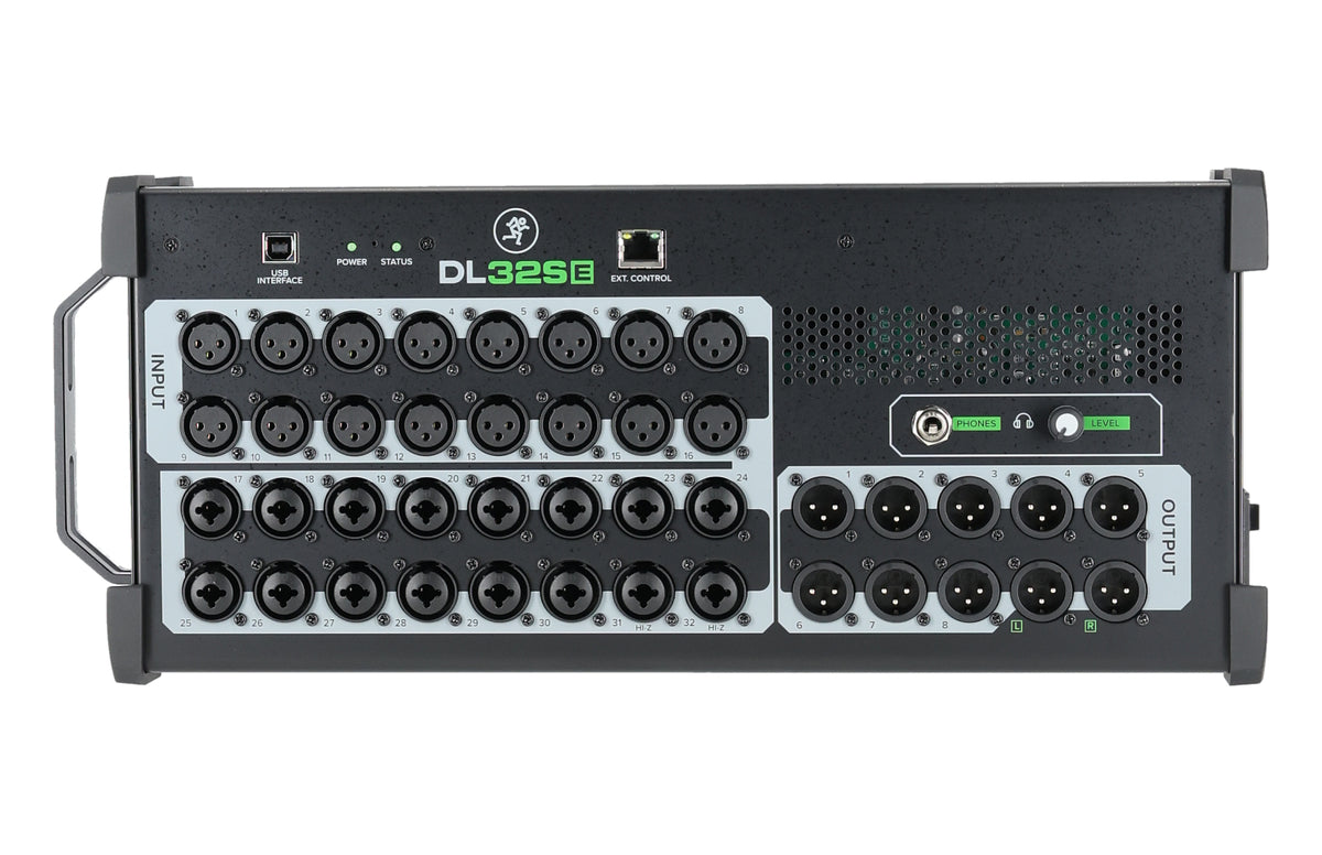 Mackie DL32SE 32-Channel Digital Rack Mixer w/Onyx+ Preamps+32x32 Interface