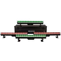 American DJ ADJ ElectraPix Bar 16 Pak (4) DMX RGBAL+UV Bar Lights w/ Flight Case