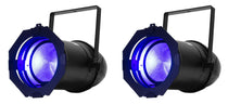 (2) Par Z150 RGBA 150 Watt RGBA LED DMX Par Can Lights