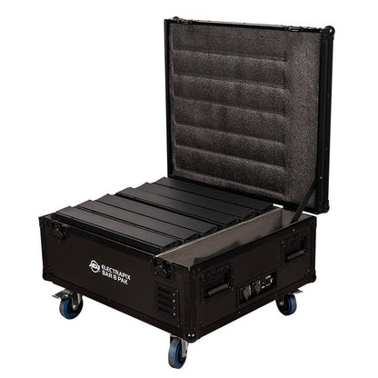 American DJ ADJ ElectraPix Bar 8 Pak (6) DMX RGBAL+UV Bar Lights w/ Flight Case