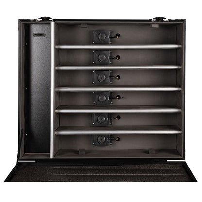 American DJ ADJ ElectraPix Bar 8 Pak (6) DMX RGBAL+UV Bar Lights w/ Flight Case