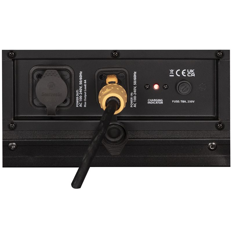 American DJ ADJ ElectraPix Bar 8 Pak (6) DMX RGBAL+UV Bar Lights w/ Flight Case