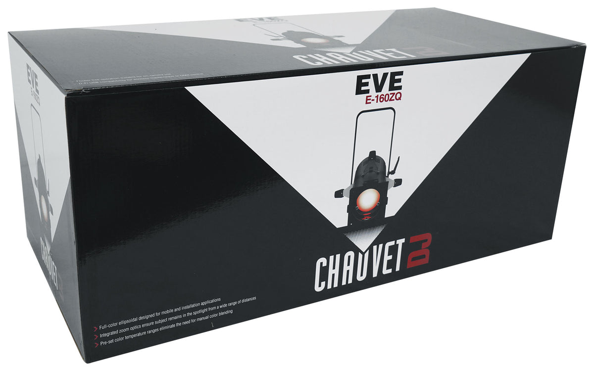 (2) EVE E-160ZQ 160W RGBW Ellipsoidal Spot Lights