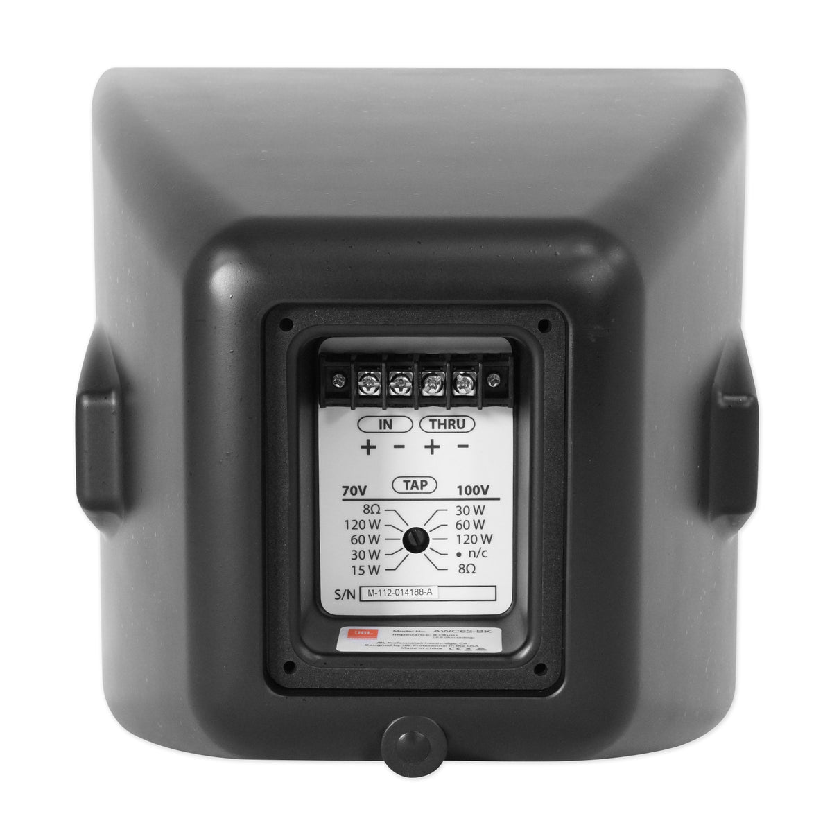 AWC62-BK 6.5" Indoor/Outdoor Speaker Pair with 320W 6-Zone Amplifier