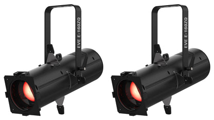 (2) EVE E-160ZQ 160W RGBW Ellipsoidal Spot Lights