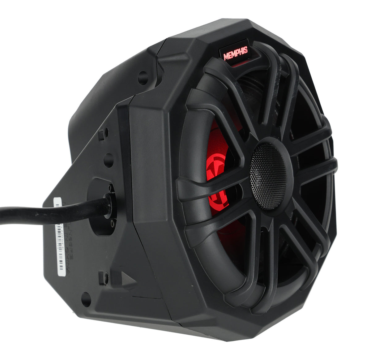 2 Memphis Audio TLN65FE PlugnPlay Speakers+Pod Enclosures For Honda Talon 2019+