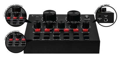 MIX1 Rechargeable Podcast Recording USB/Bluetooth Mixer