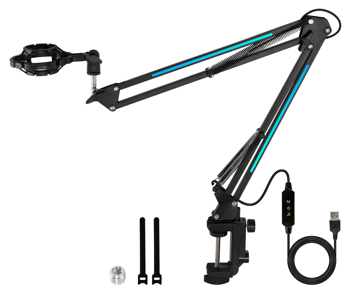 MKL2 Microphone Boom Arm Stand with Spider Mic Holder