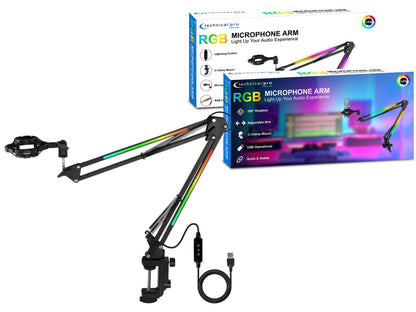 MKL2 Microphone Boom Arm Stand with Spider Mic Holder