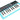 Rockville M25 25-Key Wireless USB MIDI Controller with Bluetooth