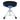 Rockville RDS52 Black/Blue Double Braced Drum Throne – 4" Memory Foam, Lockable Height