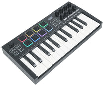 Rockville M25 25-Key Wireless USB MIDI Controller with Bluetooth