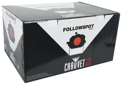 Chauvet DJ Followspot 200ST Portable 200W DMX/Manual LED Cool White Spot Light