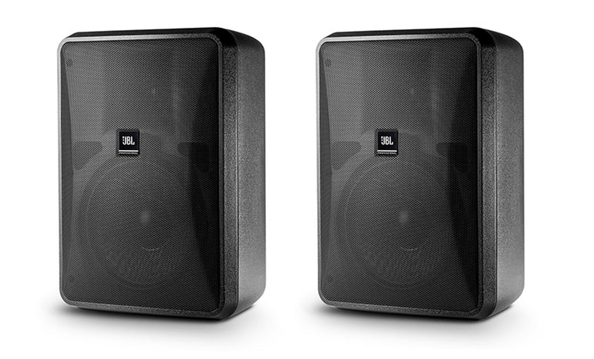(16) JBL Control 28-1 8" 60w 70v Commercial Indoor/Outdoor Speakers+Amplifier