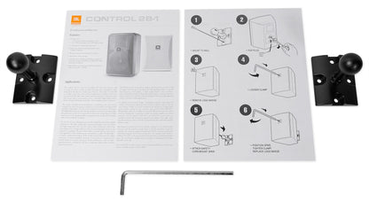 (16) JBL Control 28-1 8" 60w 70v Commercial Indoor/Outdoor Speakers+Amplifier