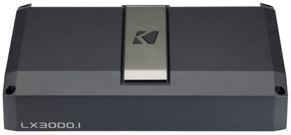 Kicker 51LX30001 3000w Mono Car Amplifier w/Smart Bass Class D Sub Amp LX3000.1