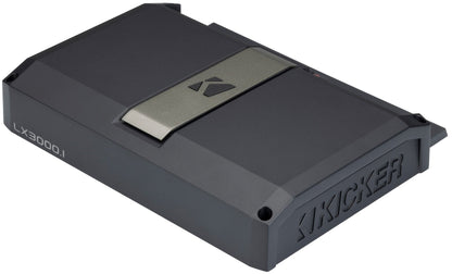 Kicker 51LX30001 3000w Mono Car Amplifier w/Smart Bass Class D Sub Amp LX3000.1