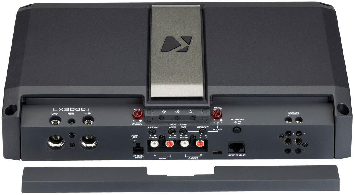 Kicker 51LX30001 3000w Mono Car Amplifier w/Smart Bass Class D Sub Amp LX3000.1