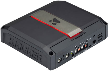 Kicker 51LX16501 1650w Mono Car Amplifier w/Smart Bass Class D Sub Amp LX1650.1