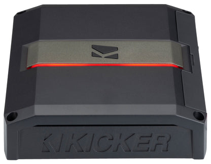 Kicker 51LX12501 1250w Mono Car Amplifier w/Smart Bass Class D Sub Amp LX1250.1