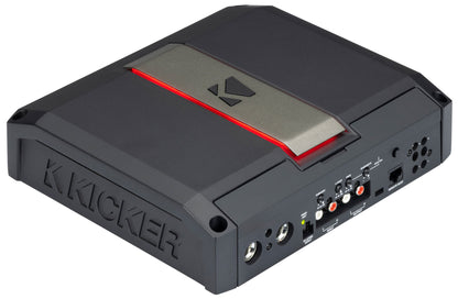 Kicker 51LX12501 1250w Mono Car Amplifier w/Smart Bass Class D Sub Amp LX1250.1