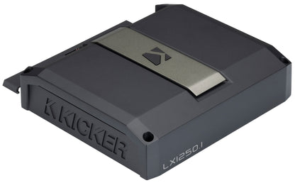 Kicker 51LX12501 1250w Mono Car Amplifier w/Smart Bass Class D Sub Amp LX1250.1