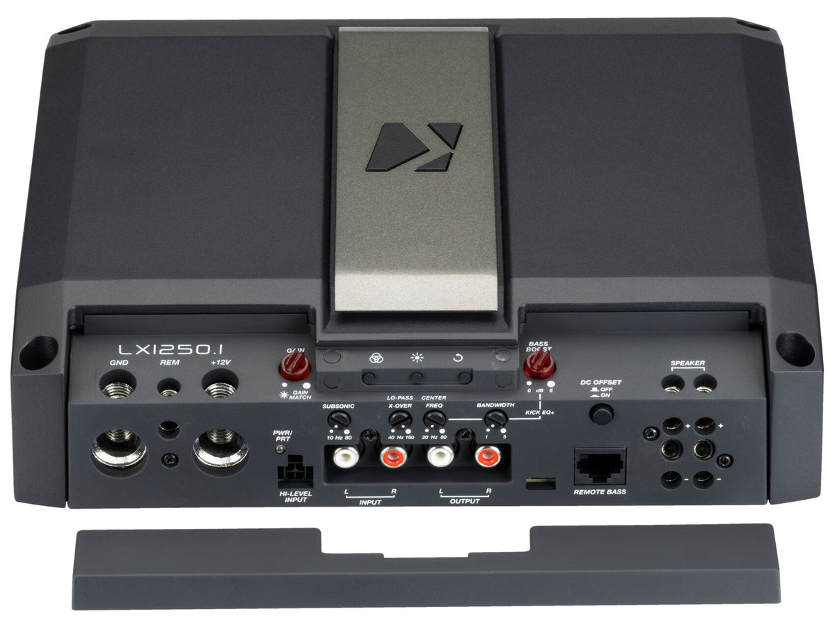 Kicker 51LX12501 1250w Mono Car Amplifier w/Smart Bass Class D Sub Amp LX1250.1