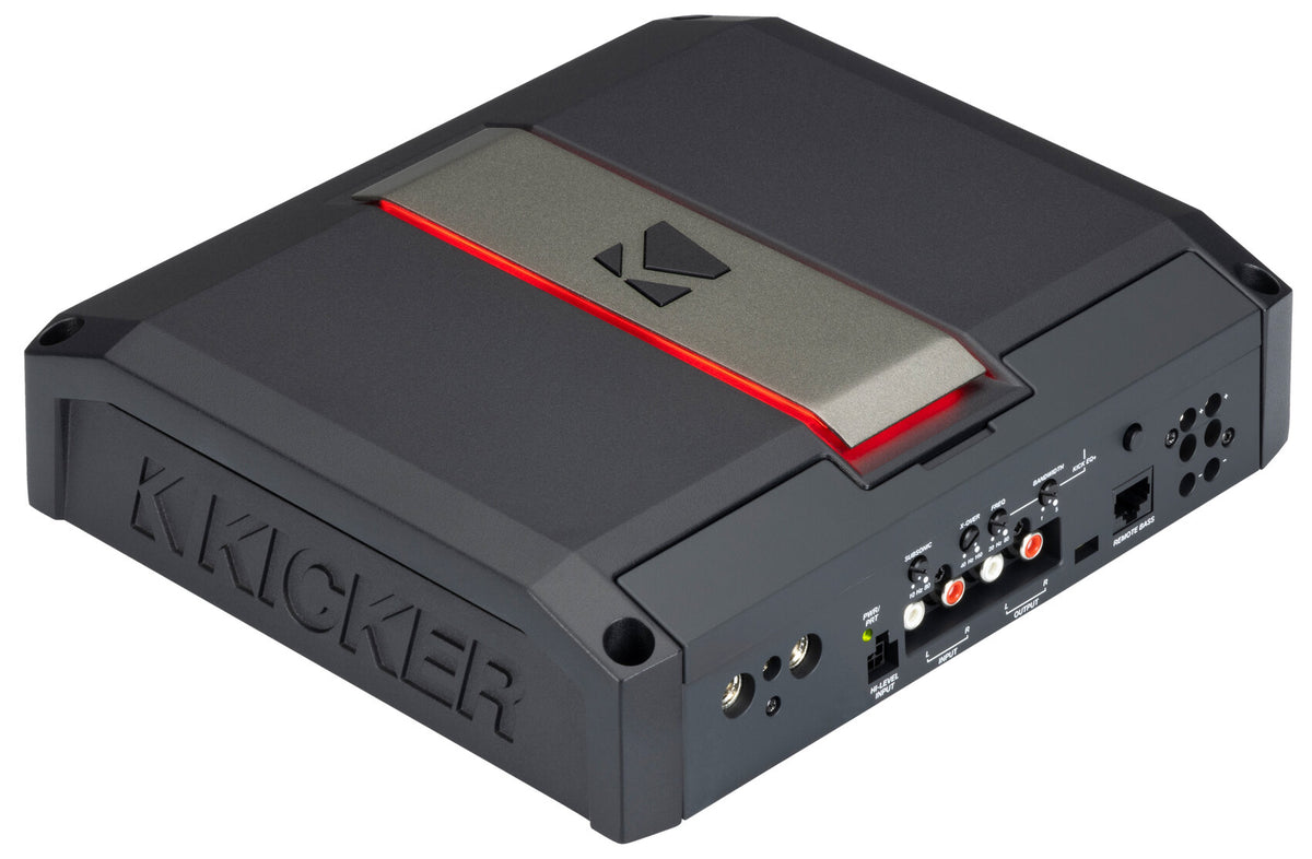 Kicker 51LX8501 850w Mono Car Amplifier w/Smart Bass Class D Sub Amp LX850.1