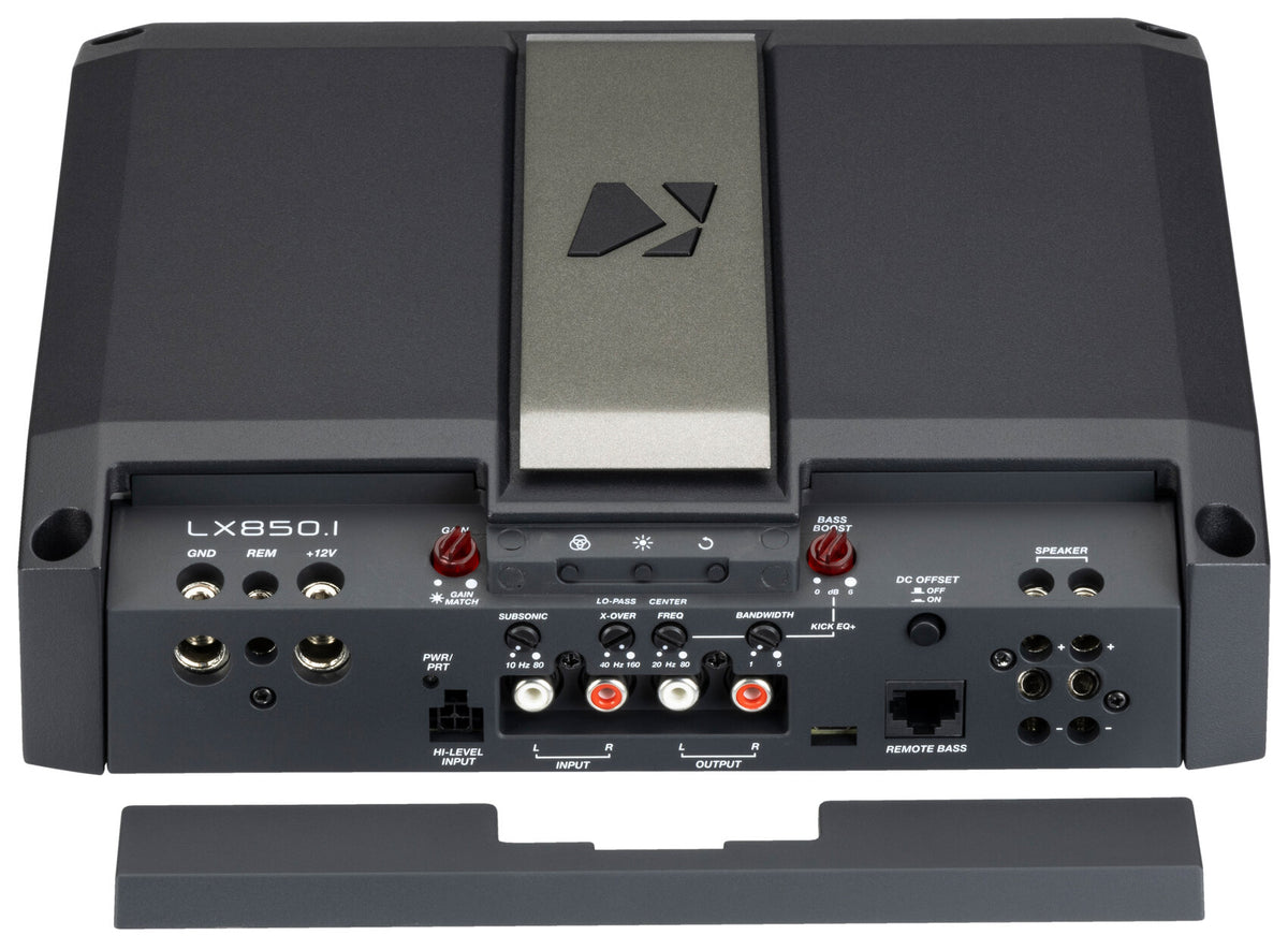 Kicker 51LX8501 850w Mono Car Amplifier w/Smart Bass Class D Sub Amp LX850.1