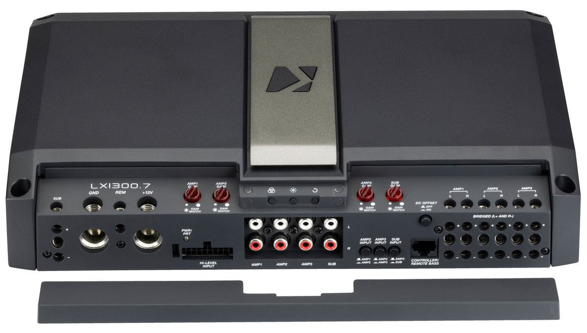 Kicker 51LX13007 7-Channel Car Audio Amplifier Class D Amp LX1300.7