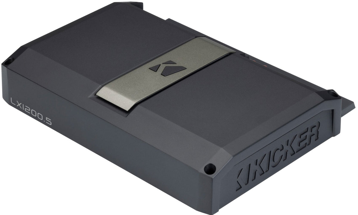 Kicker 51LX12005 5-Channel Car Stereo Amplifier Class D Amp LX1200.5