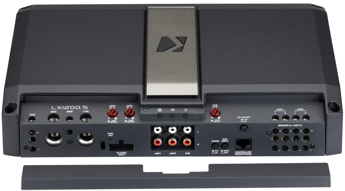 Kicker 51LX12005 5-Channel Car Stereo Amplifier Class D Amp LX1200.5