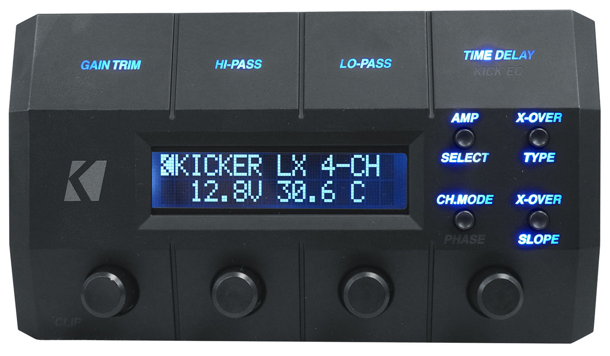 Kicker 51LX12005 5-Channel Car Stereo Amplifier Class D Amp LX1200.5