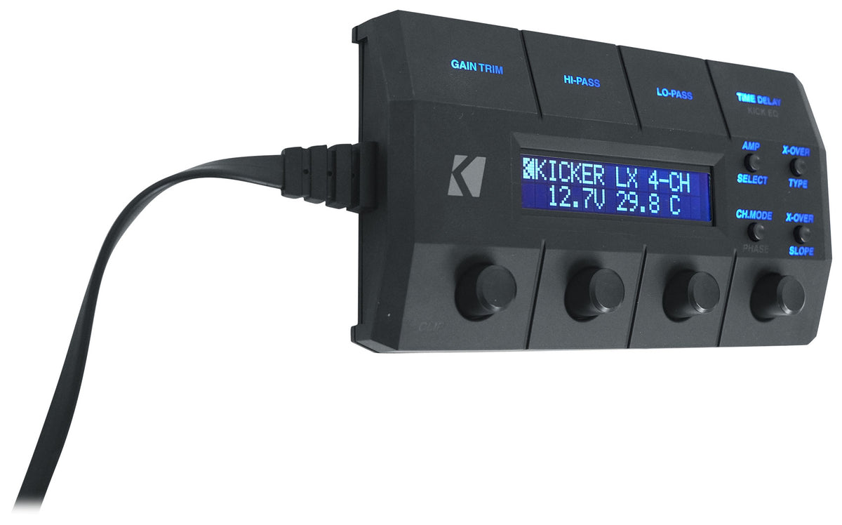 Kicker 51LX5004 4-Channel Car Audio Amplifier Class D Amp LX500.4