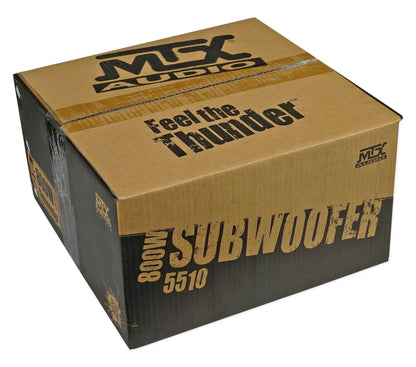 5510-22 10" Subwoofer Pair with Sound Deadening Kit