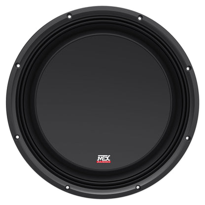 3512-04S 12" Shallow Subwoofer Pair with Sound Deadening Kit